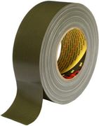 Immagine di Nastro adesivo telato in rayon di colore oliva; spessore 260micron
