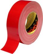 Immagine di Nastro adesivo telato in rayon di colore rosso; spessore 260micron